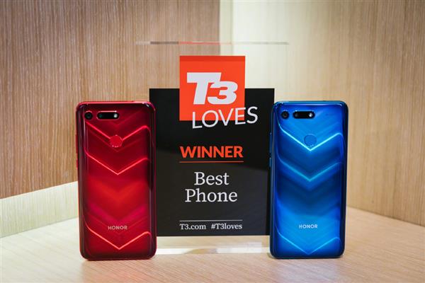 荣耀V20正式亮相海外市场，于12个国家全面上市