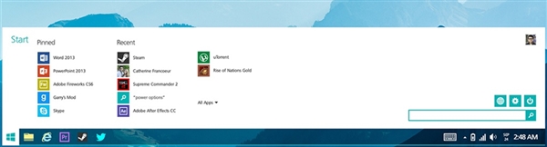 Win10 Lite系统去掉了开始菜单磁贴