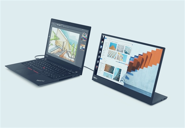 联想Lenovo ThinkVision M14正式发布：1700元