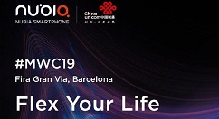 努比亚：2月25日在MWC2019上推出柔性屏新品