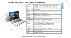 联想IdeaPad C340 14寸笔记本正式上线！