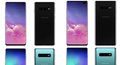 三星S10系列全家族渲染图、全系配色被曝！
