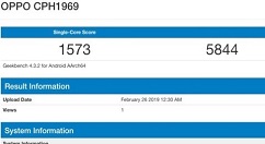 OPPO F11 Pro跑分出炉：单核1573、多核5844