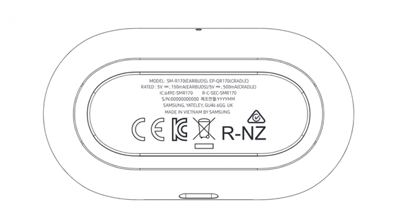 三星Galaxy Buds获FCC认证：型号SM-R170