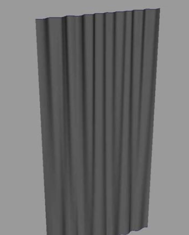 maya制作窗帘的操作过程