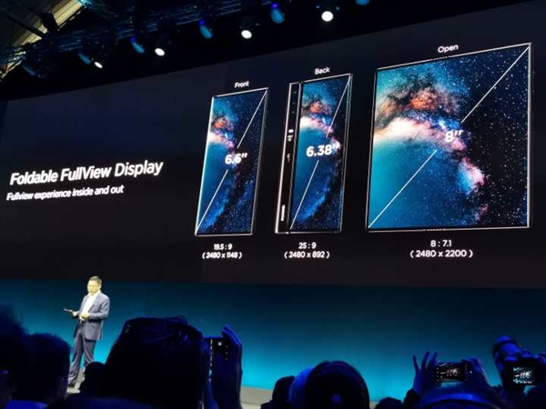 华为Mate X正式上线：首创“外翻”设计