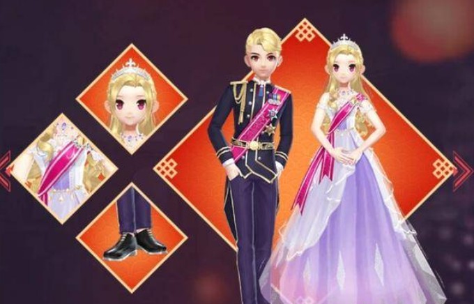 QQ飞车手游王子公主套装特征分享