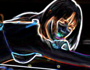 可牛影像制作照亮边缘效果的简单操作