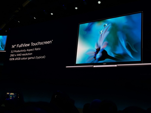 华为MateBook 14正式上线：内置57.4Wh电池