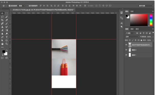 PS拼接图片的操作流程讲解