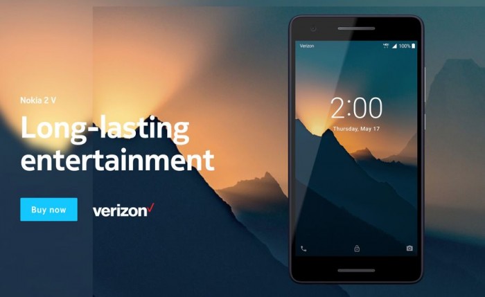 Nokia 2 V定制版亮相美国：搭载骁龙425处理器