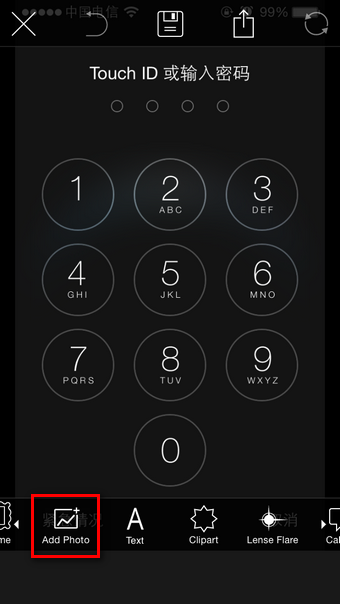 PicsArt设置解锁键照片的图文操作