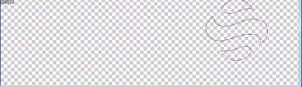 ps制作字母标志的操作过程