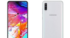 三星Galaxy A70正式上线：后置三摄纵向排布