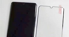 华为P30 Pro真机外观再曝：双曲面水滴屏设计