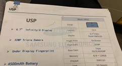 三星A60配置图被爆：搭载骁龙675