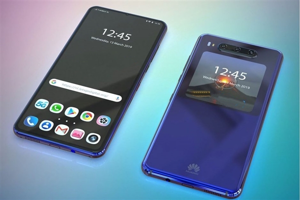 华为新专利：要打造正反双屏设计的手机？