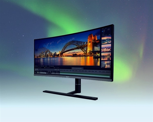 华硕发布新款曲面显示器“ProArt PA34VC”