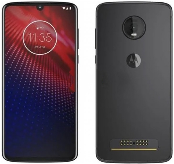 Moto Z4外形渲染图被曝：水滴屏
