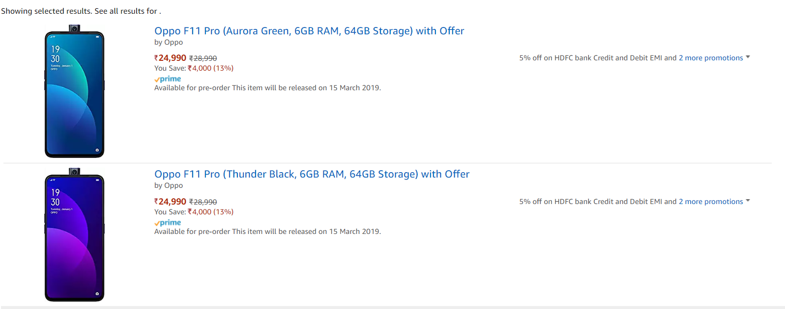 OPPO F11 Pro海外上线：配弹出式前置摄像头