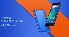 Redmi GO印度开卖：4499印度卢比
