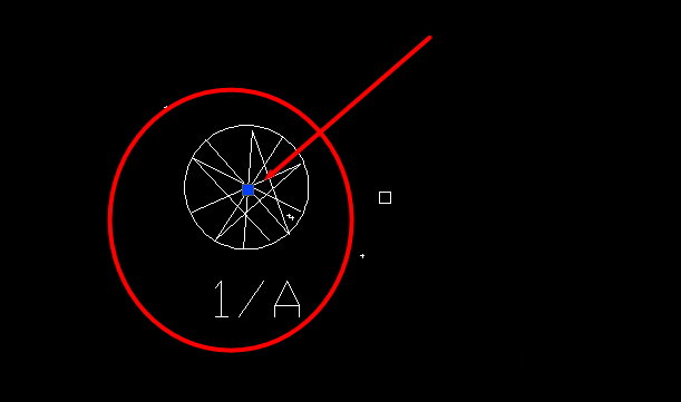 cad将块按所画线条分布的图文操作