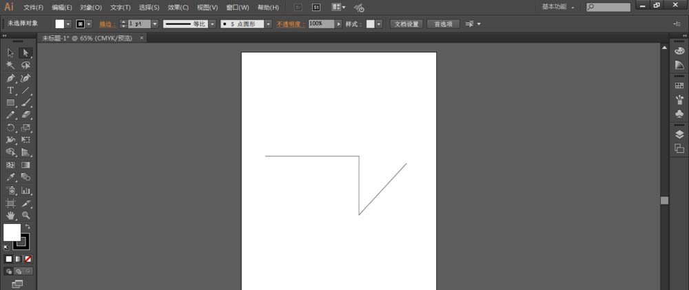 ai使用钢笔工具加橡皮筋的详细操作