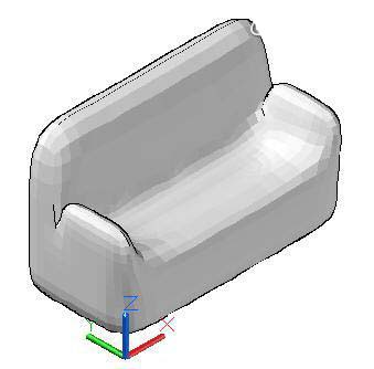 cad制作单人或多人沙发的图文操作