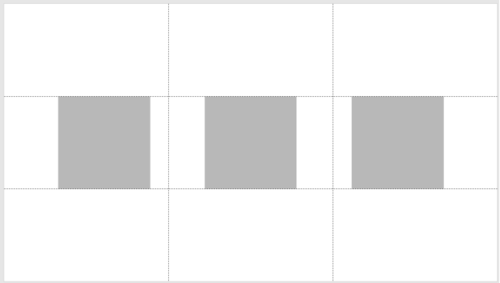 PPT制作正文页三图文版式的图文操作