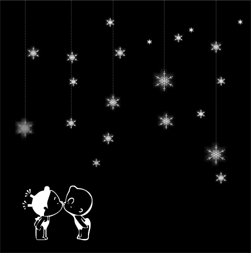 CDR做出雪花效果图的操作流程