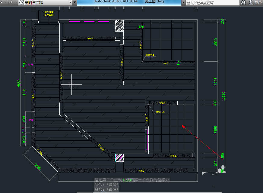 CAD绘制地面铺设图纸的详细操作