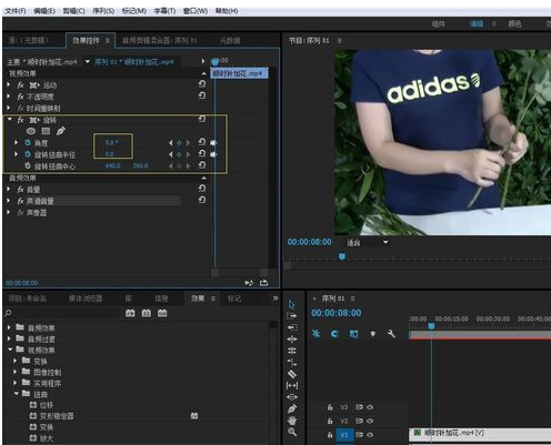 Premiere打造扭曲视频效果的操作流程