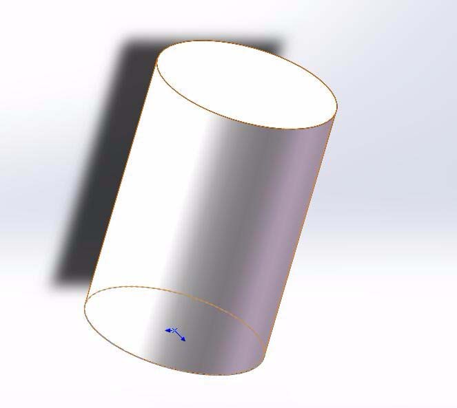 SolidWorks制作圆柱体的图文操作
