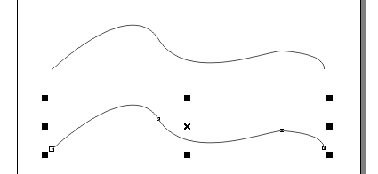 cdr做出三维效果线条的操作过程