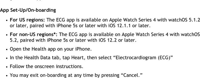 iOS 12.2透露watchOS 5.2或于欧洲上线心电监测App