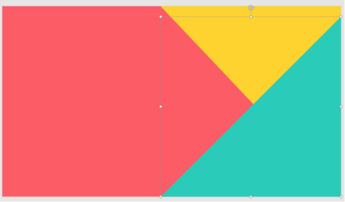 PPT制作主题色色块型封面的图文操作