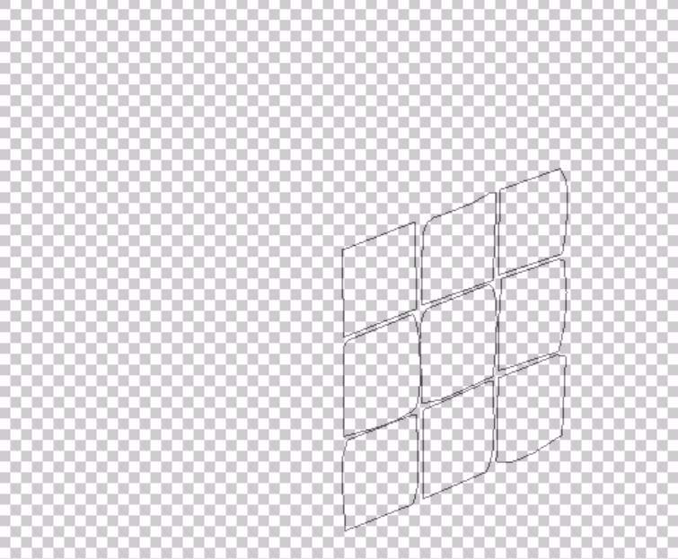 ps制作立体魔方模型的操作流程