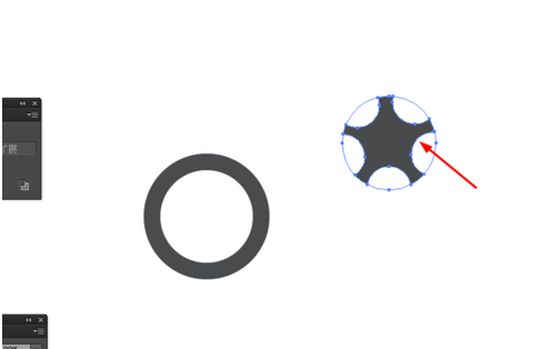 ai制作轮胎图的操作流程