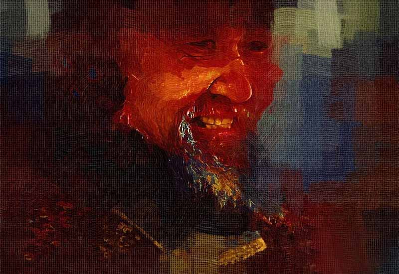 Painter制作哥特式油画的操作过程