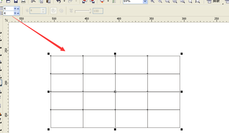 cdr制作网状图片的图文操作
