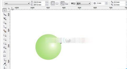 CDR制作多彩泡泡的图文操作