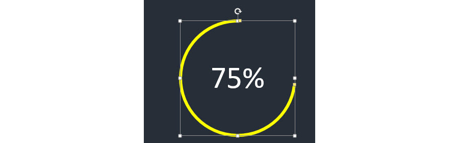 PPT绘制卫星轨迹图形的操作流程