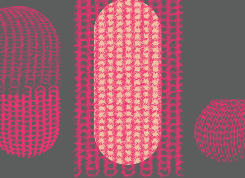 illustrator制作针织毛线效果的图文操作