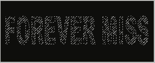 photoshop制作破损字的基础操作