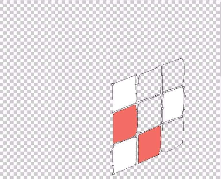 ps制作立体魔方模型的操作流程