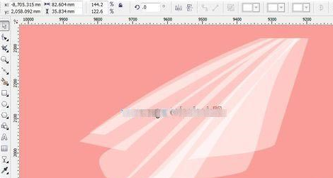 cdr制作婚纱白色头纱的操作流程