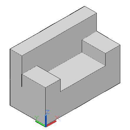 cad制作单人或多人沙发的图文操作