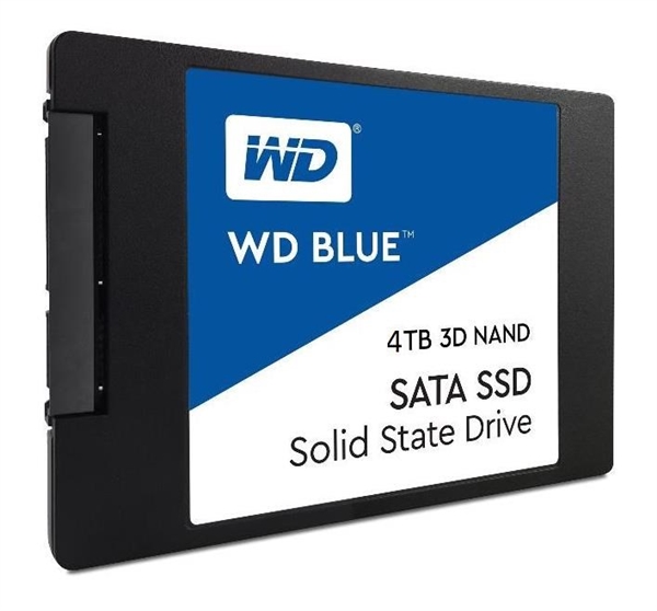 WD Blue蓝盘系列固态硬盘增加4TB大容量型号