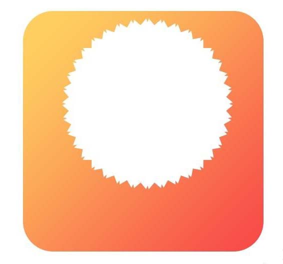 ps制作花朵的操作流程