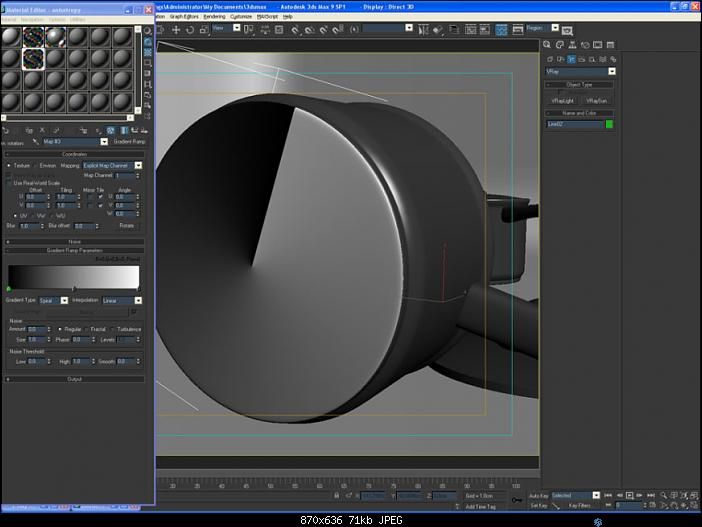 3dMAX设置真实金属材质参数的简单操作